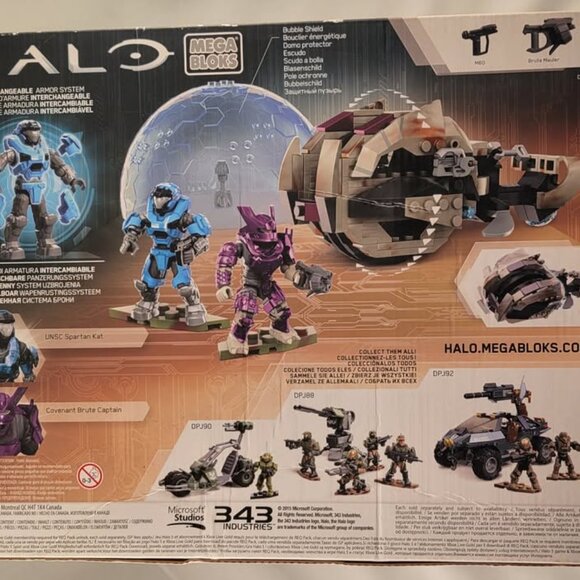 Halo Mega Bloks Brute Chopper Raid - Picture 2 of 2